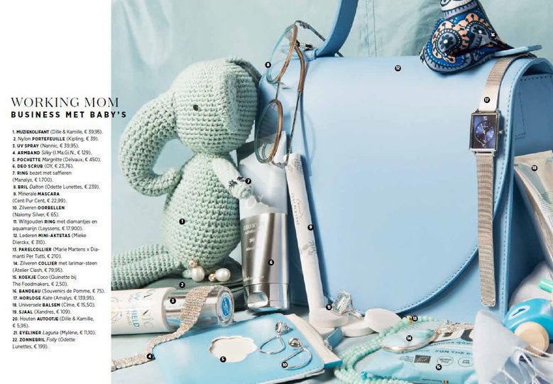 Working mom necessities - Feeling magazine